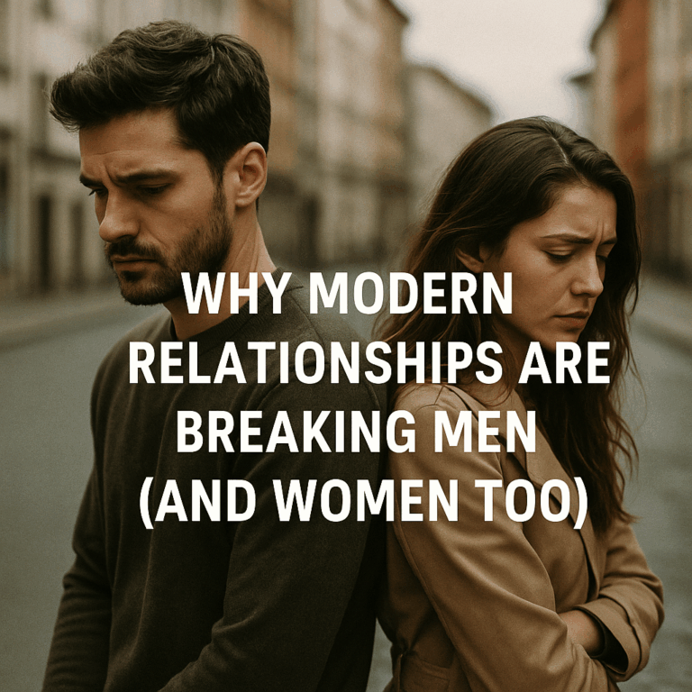 Why Modern Relationships Are Breaking Men (And Women Too)