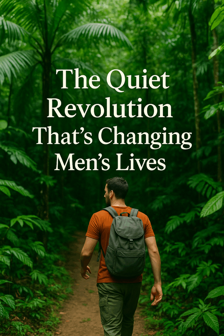 the quiet revolution that’s changing men’s Lives