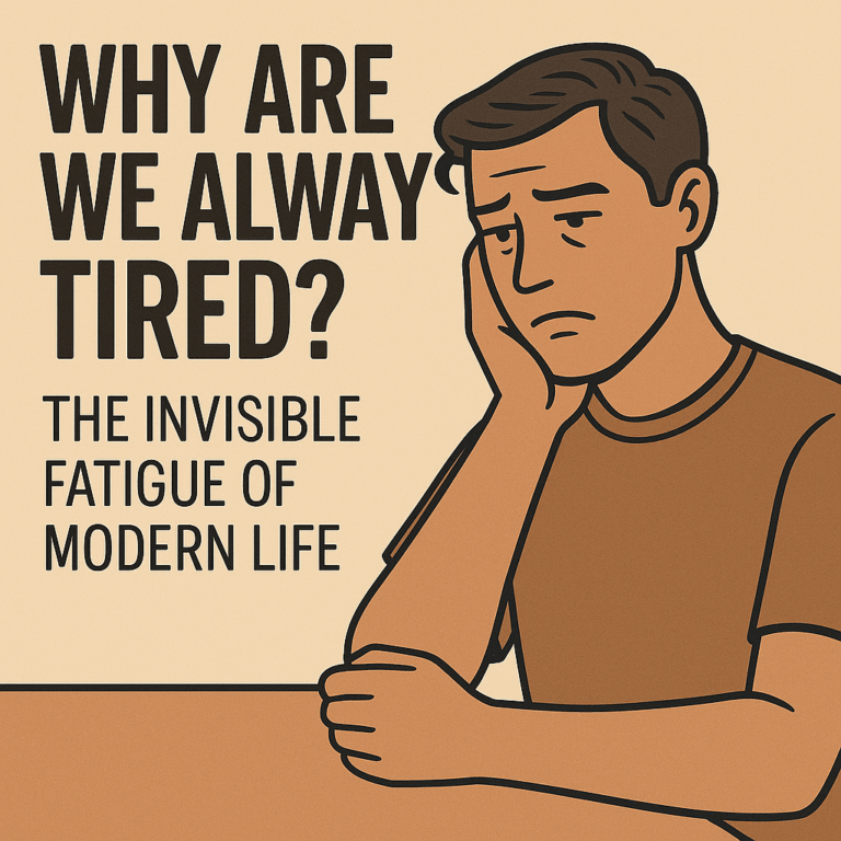 Why Are We Always Tired? The Invisible Fatigue of Modern Life