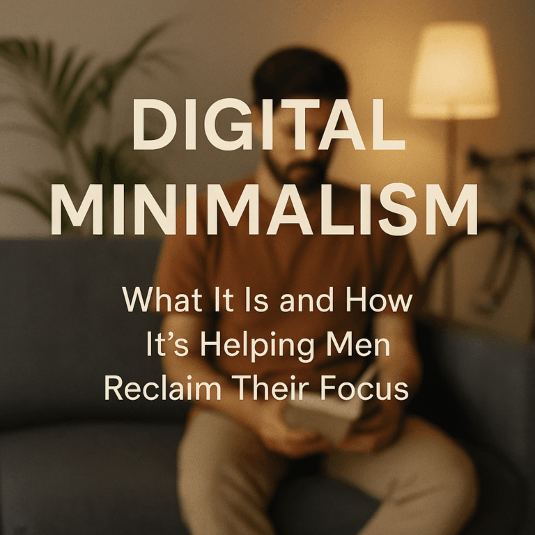 Digital Minimalism: What It Is and How It’s Helping Men Reclaim Their Focus
