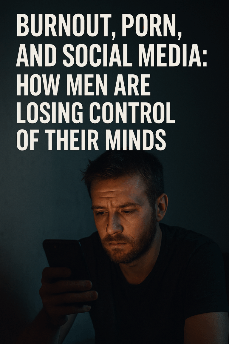 Burnout, Porn, and Social Media: How Men Are Losing Control of Their Minds