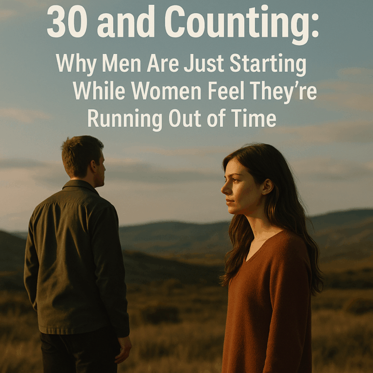 30 and Counting: Why Men Are Just Starting While Women Feel They’re Running Out of Time