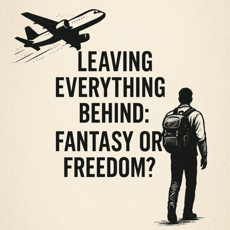 Leaving Everything Behind: Fantasy or Freedom?