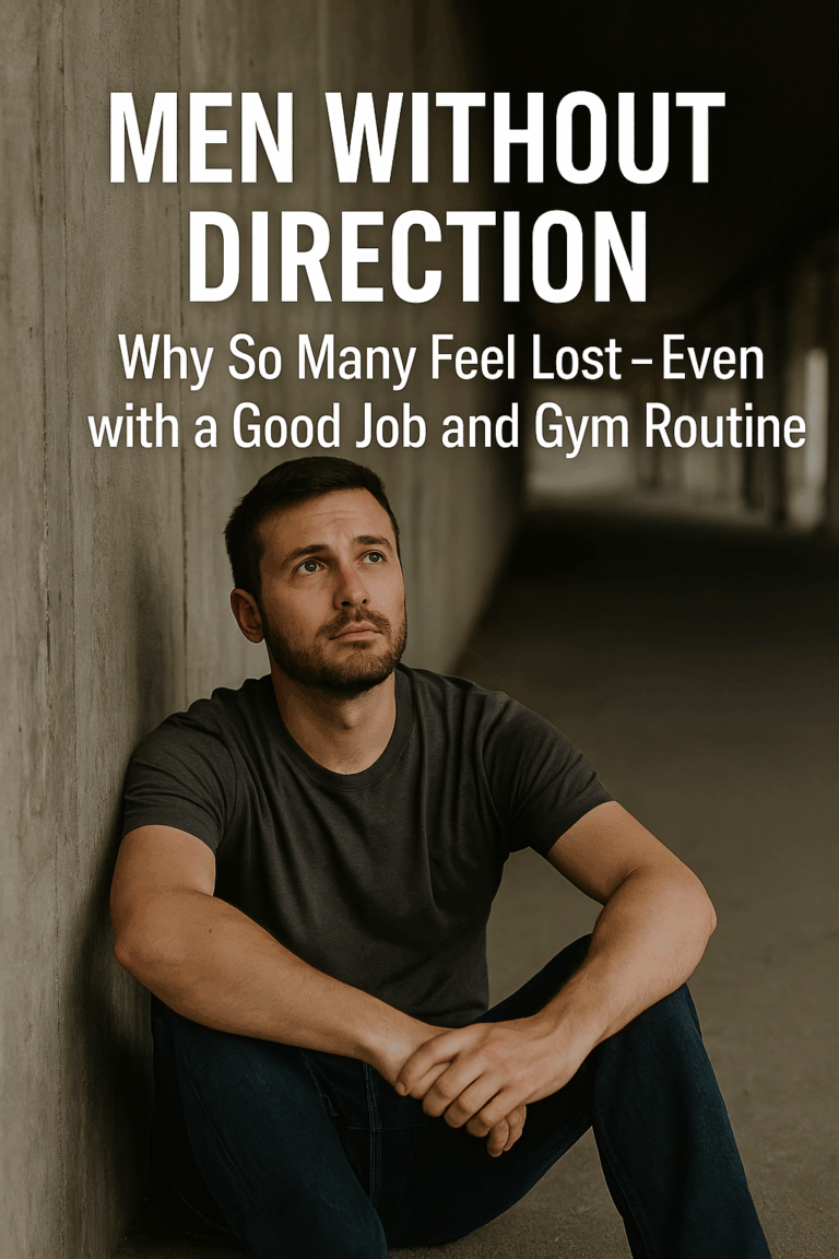 Men Without Direction: Why So Many Feel Lost — Even with a Good Job and Gym Routine